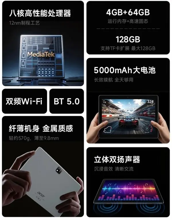 Acer A312 Pad tablet