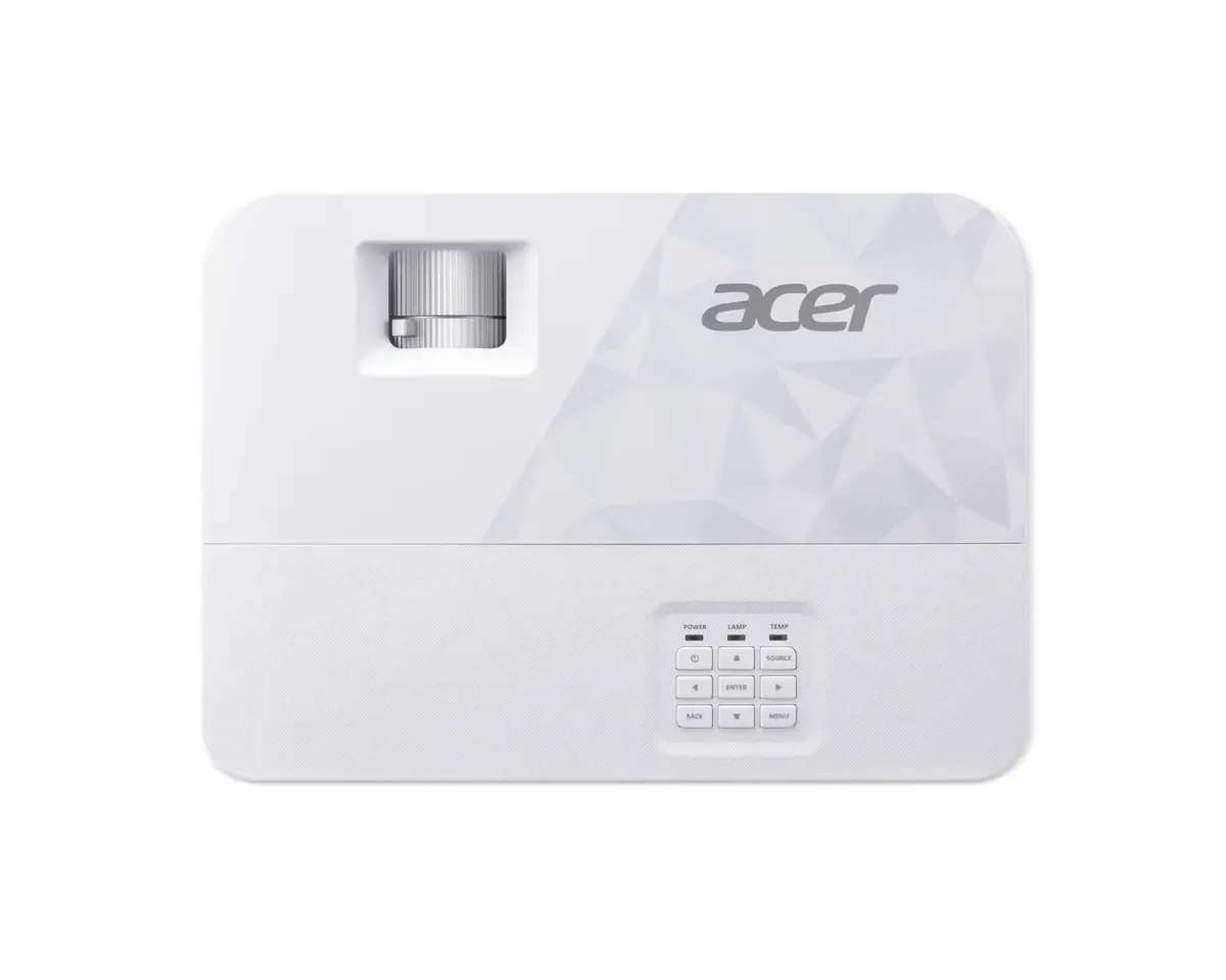 Acer HL6820GTV projector side profile showing ports