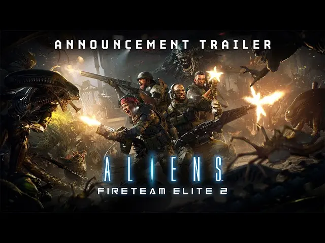 Aliens: Fireteam Elite 2 four-player co-op squad fighting Xenomorphs