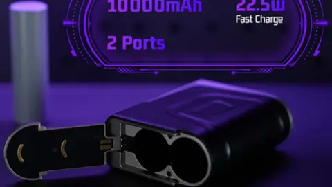 Ampax 10000mAh Modular Power Bank Uses Replaceable 21700 Batteries