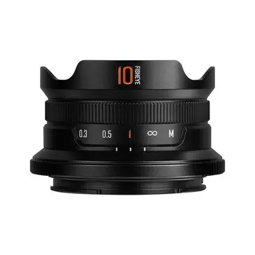 Brightin Star 10 mm f/5.6 II lens side view