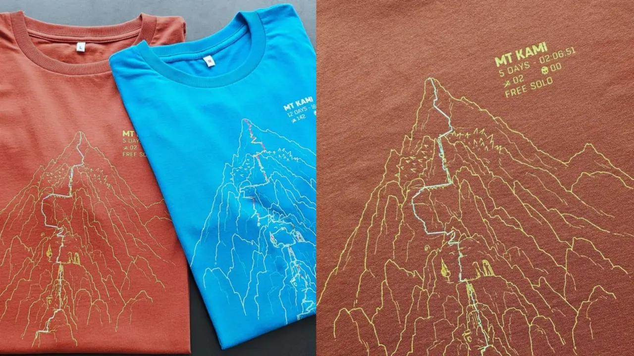 Cairn Merchandise Launch: Personalized T-Shirts for Climbing Runs