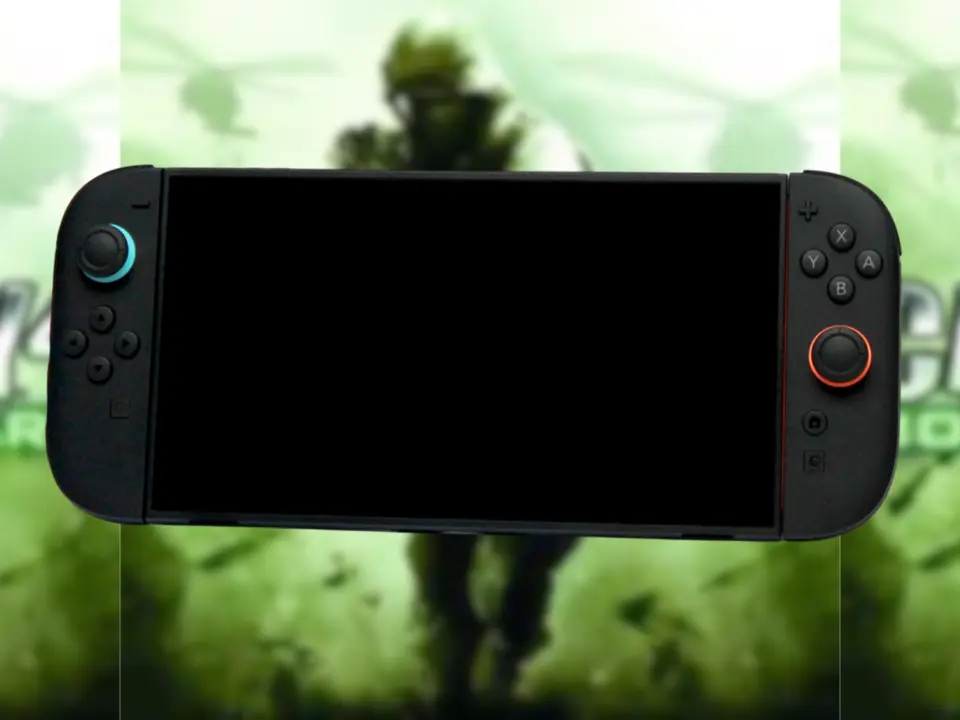 Blurred cover art for Call of Duty: Modern Warfare 4 featuring the Korean character for four.