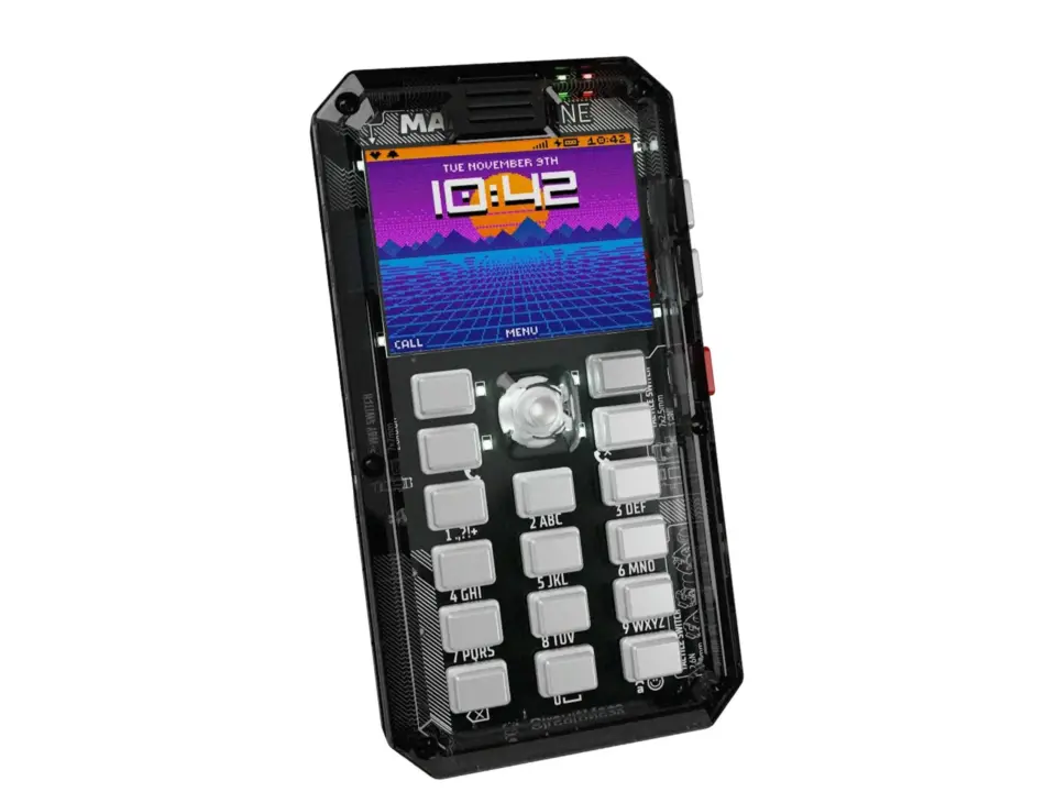 CircuitMess Makerphone 2 modular smartphone components