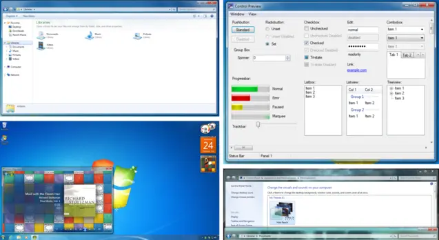 Windows 10 IoT Enterprise LTSC 2021 base with Windows 7 Aero Glass interface