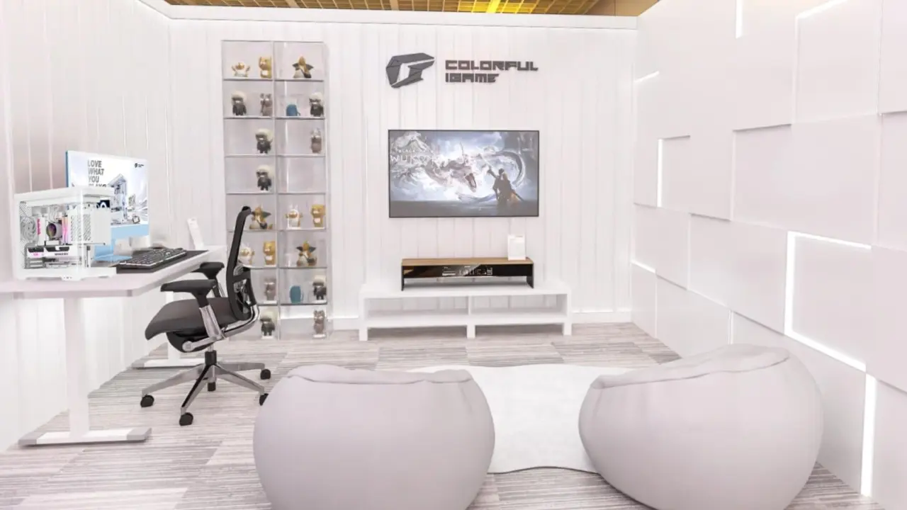 COLORFUL Ultra Zero PC Debuts at Computex 2026 with All-White Zero-Cable Design
