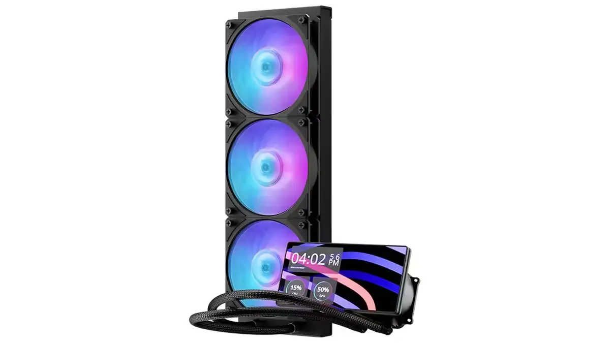 Cooler Master B360 TV ARGB AIO Cooler Launches with 6-Inch LCD Screen
