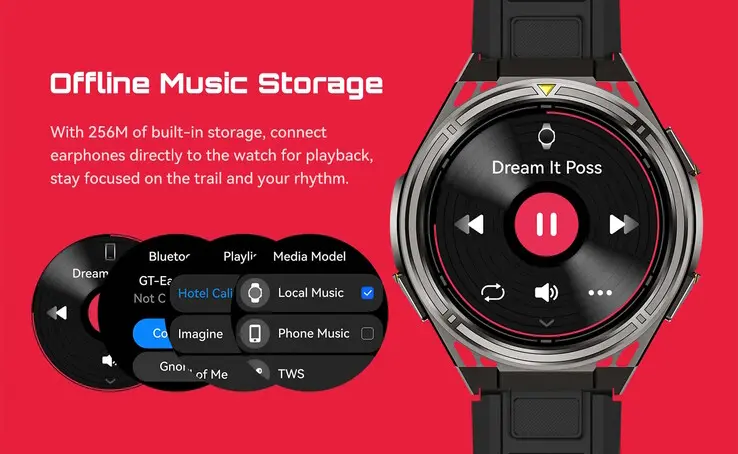 Cubot GT5 sports smartwatch with AMOLED display and GNSS