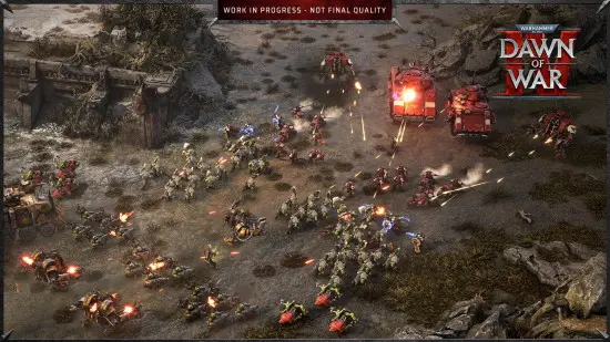 Dawn of War 4 massive battles and sync kills technology showcase