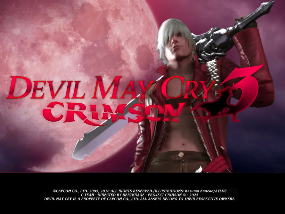Berthrage (Modder) / Capcom (Original Game) Devil May Cry 3 Crimson