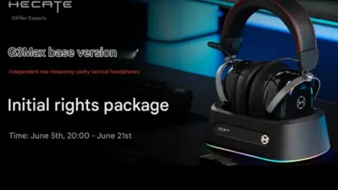 Edifier Hecate G3 Max Base Edition Gaming Headset Launches with RGB Charging Dock
