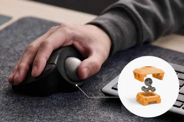 Elecom Ist Plus M-IT10MRS Trackball Mouse Announced With 5-Ball Rollers