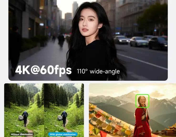 Feiyu Pocket 4 compared to DJI Osmo Pocket 4