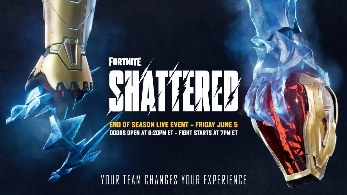Fortnite Shattered Live Event Announced for June 5 Epilogue
