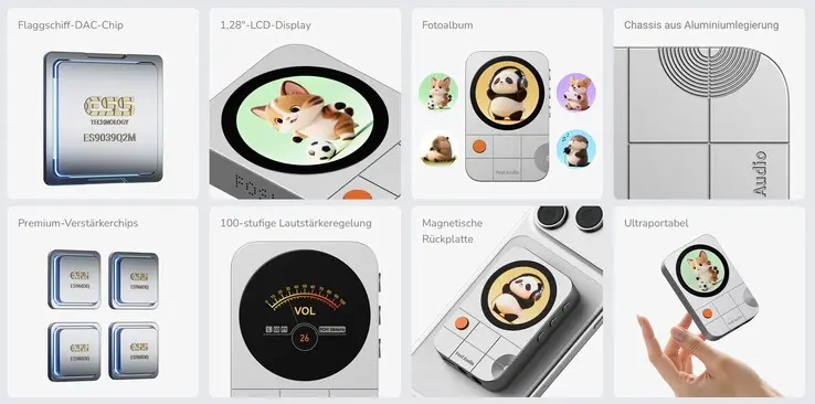 Fosi Audio MD3 MagDac global launch price rumors around $150 for the new magnetic audio accessory.