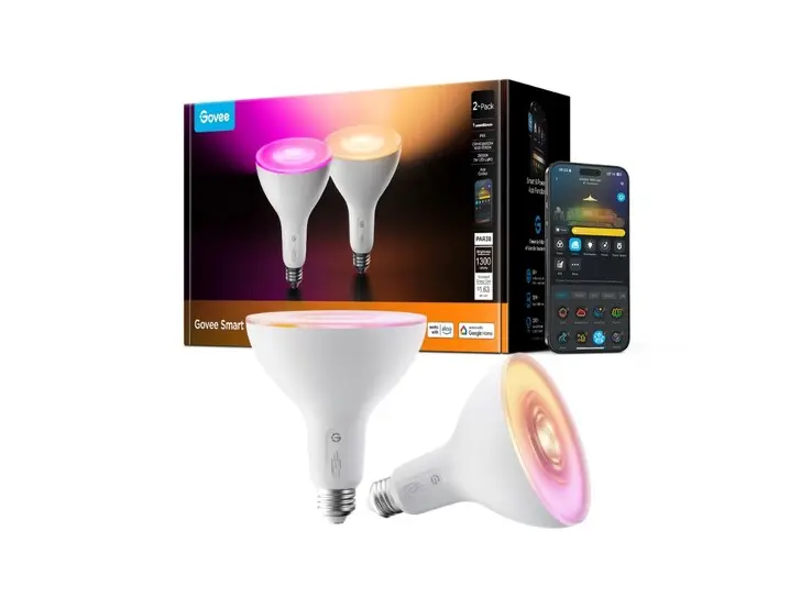 Govee PAR38 Smart LED Outdoor Bulb 1300lm with IP65 rating
