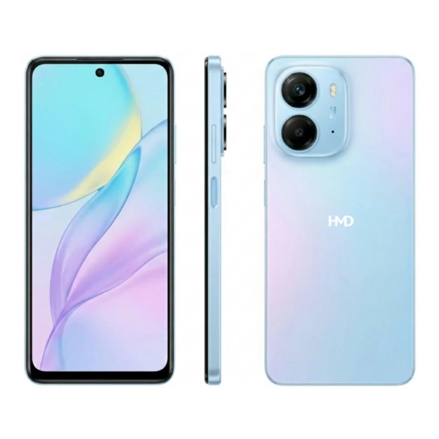 Leaked render of the HMD Grand smartphone showing its large display and design.