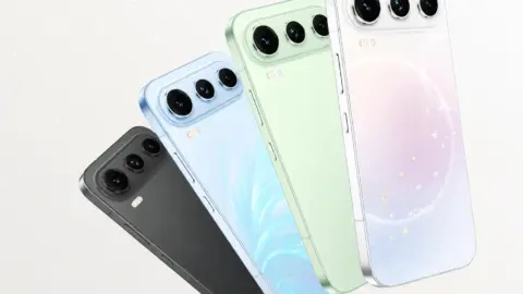 Honor 600 series smartphones displaying 6.57-inch OLED screens with 120Hz refresh rate and up to 8000nits peak brightness