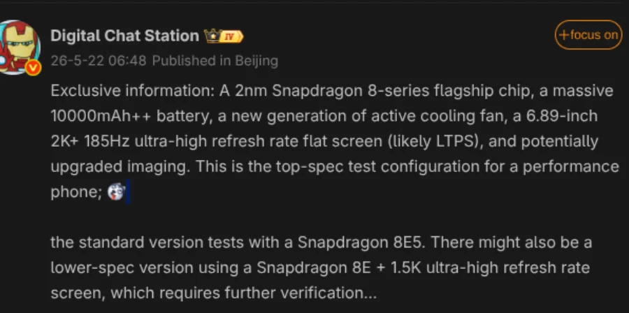 Honor Win 2 Pro Max with Snapdragon 8 Elite Gen 6 and 10,000mAh battery