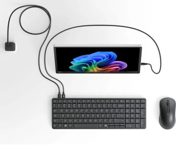 HP EliteBoard G1a keyboard-PC for business users