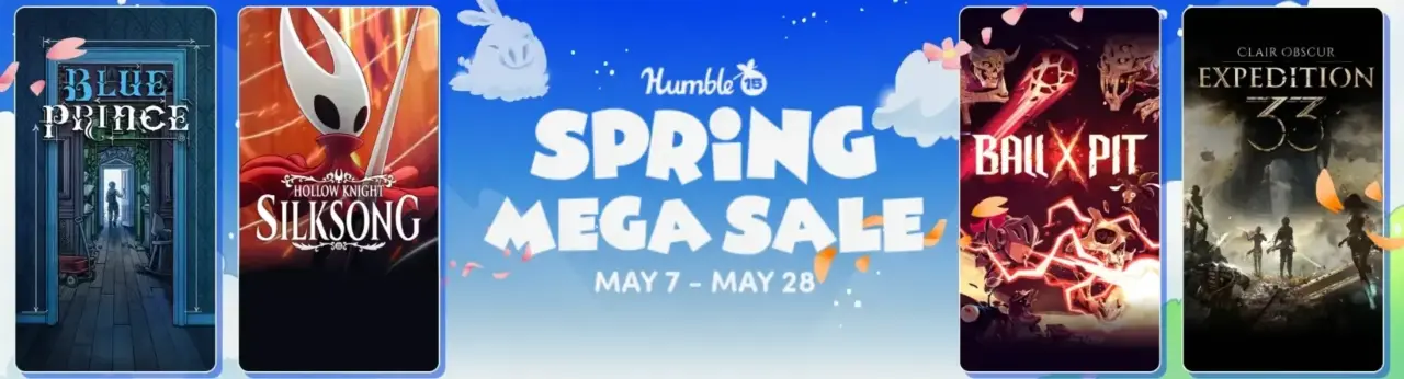 Humble Mega Spring Sale Offers Deep Discounts on Steam Deck Games