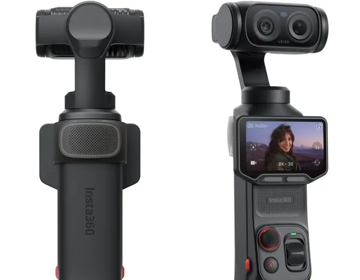 Insta360 Luna Pro and Luna Ultra gimbal cameras with 1-inch sensor