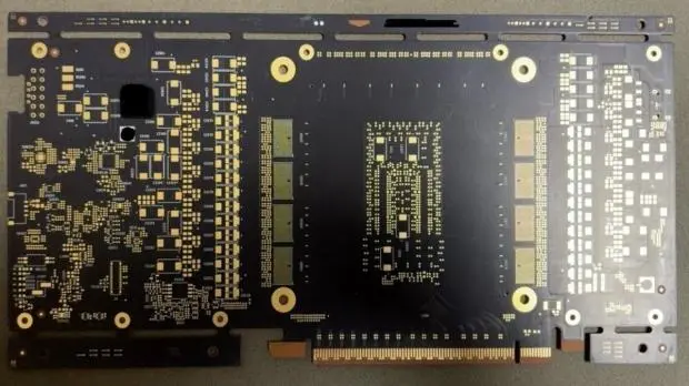 Intel Crescent Island Xe3P GPU PCB with 160GB LPDDR5X memory