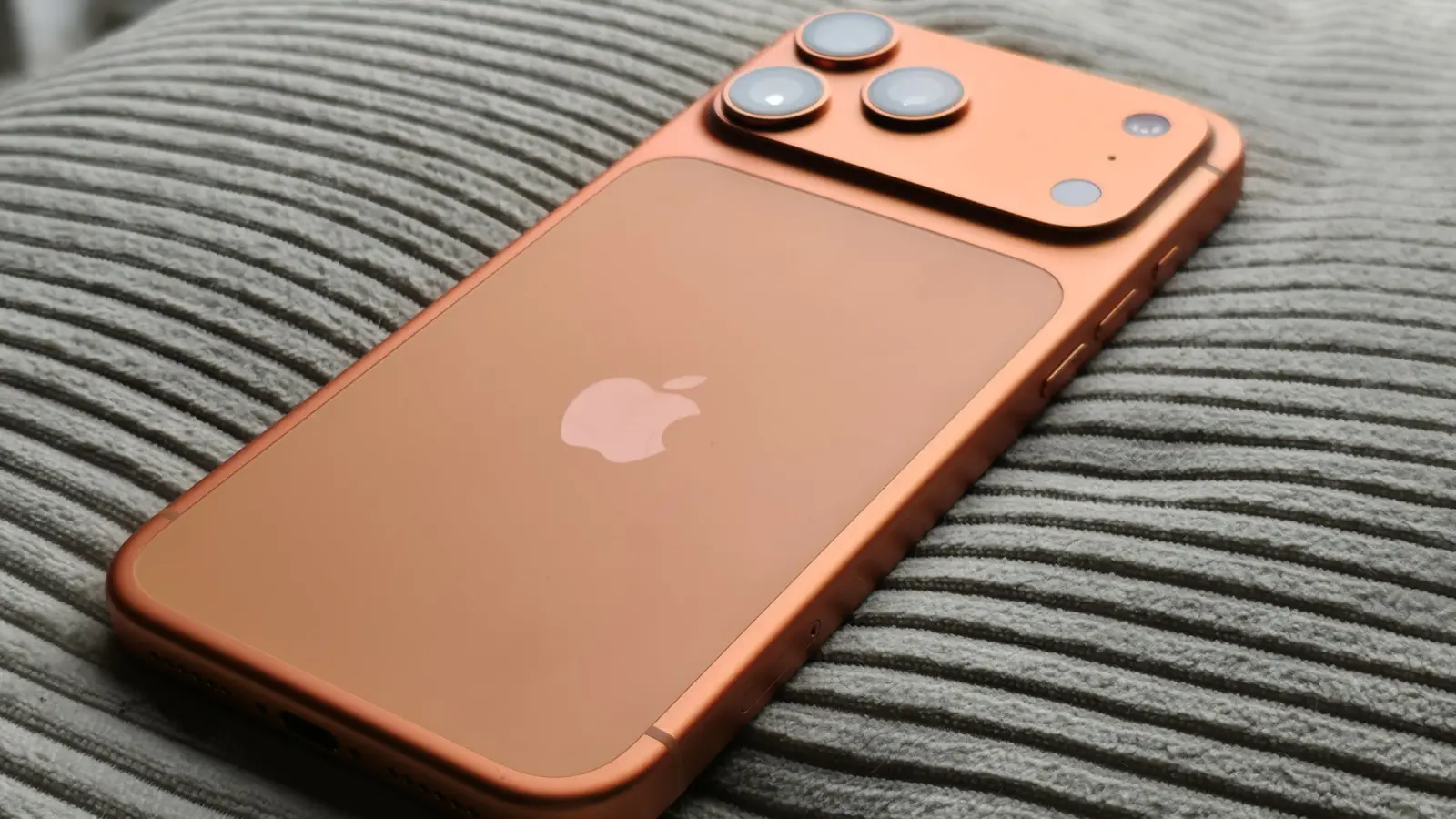 Apple iPhone 17 base model featuring 48MP camera and 256GB storage upgrade