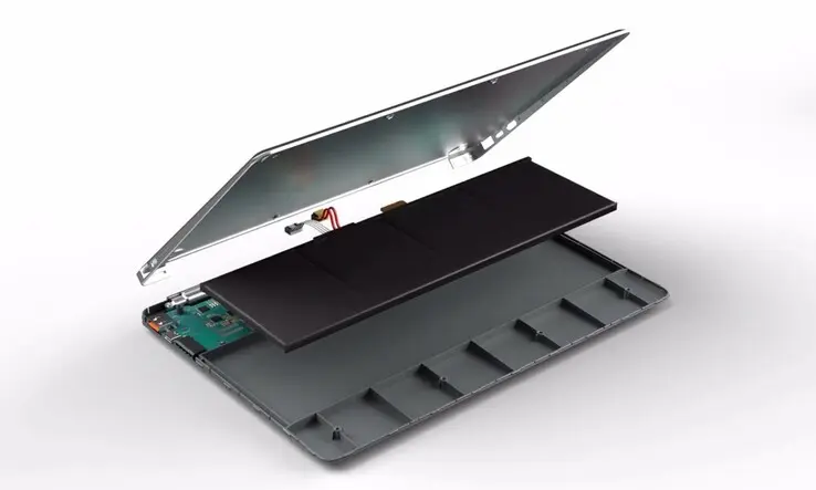 Krafted Edge Power Bank with aluminum body and USB ports