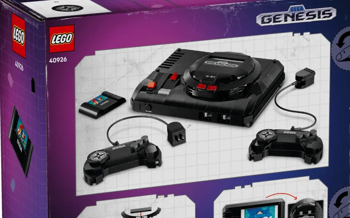 LEGO Unveils Affordable SEGA Genesis Console Set With 479 Pieces