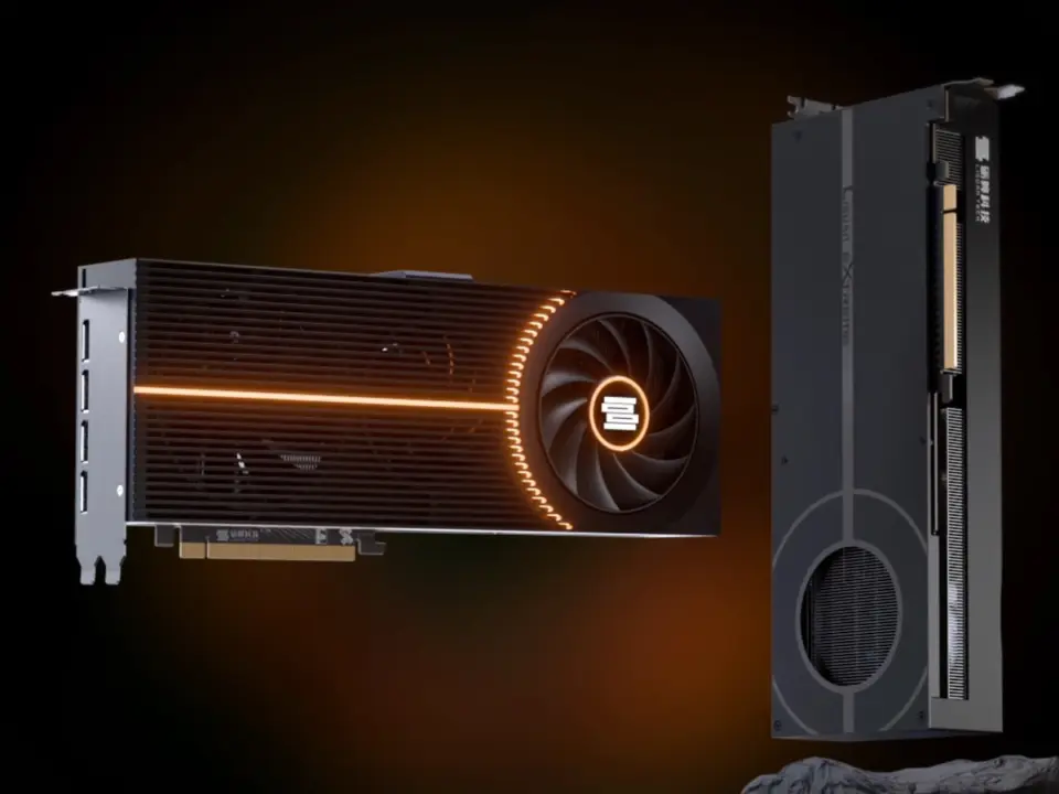 Lisuan LX 7G100 GPU benchmark comparison against Nvidia RTX 3060 performance metrics