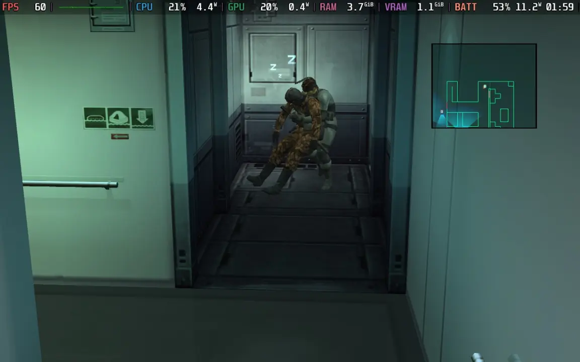 MGSHDFix 3.0.3 Fixes Metal Gear Solid 2 and 3 Steam Deck Battery Drain