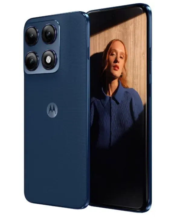 Motorola Edge 70 Pro+ rear panel finishes including Satin-Luxe and Sculpted Wood