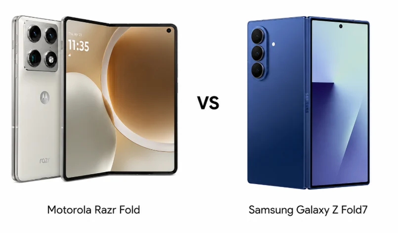 Motorola Razr Fold vs Samsung Galaxy Z Fold7: Which Foldable Is Worth Buying?
