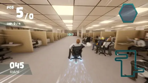 Need for Seat: Indie Kart Racing Game Lets You Drift Office Chairs