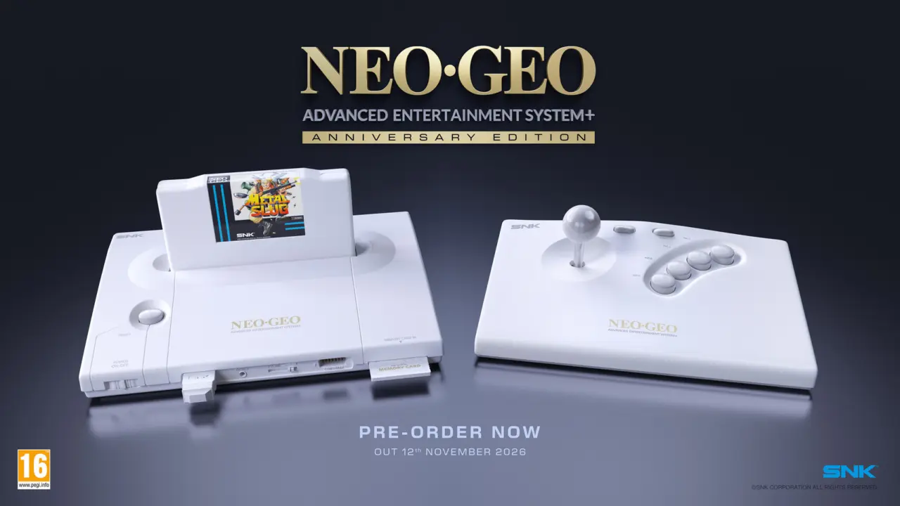 Neo Geo AES+ Launches November 2026 with Re-Engineered ASIC Chips