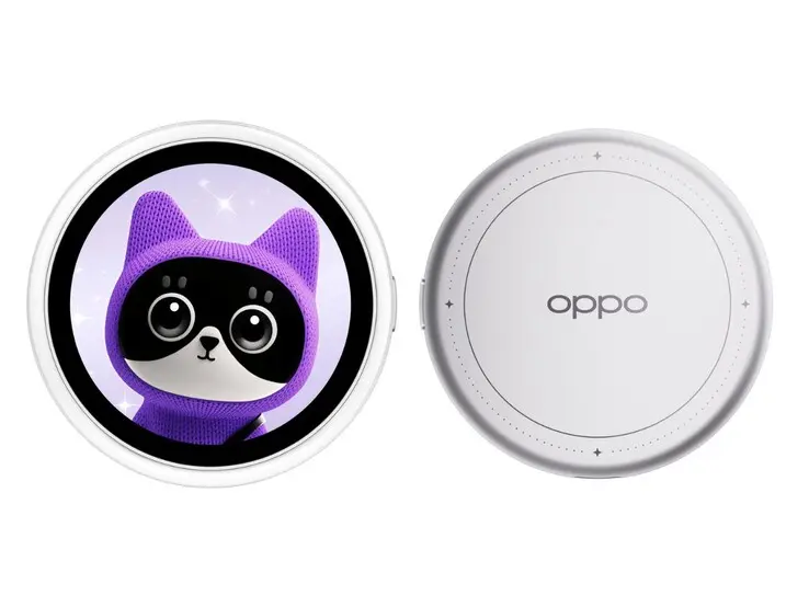 Oppo Bubble Trendy Selfie Screen accessory with round display