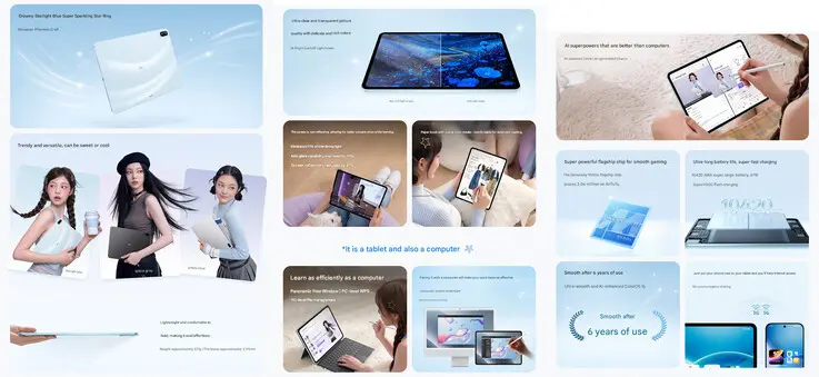 Oppo Pad 6 tablet featuring Dimensity 9500S SoC and up to 16GB RAM