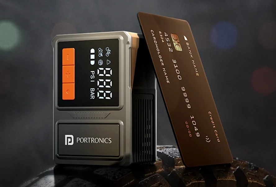 Portronics Vayu Nano Portable Tire Inflator Launches at 2999 INR