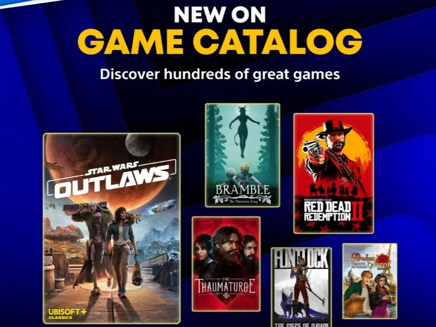PS Plus May 2026 Game Catalogue Adds Red Dead Redemption 2 and Star Wars Outlaws