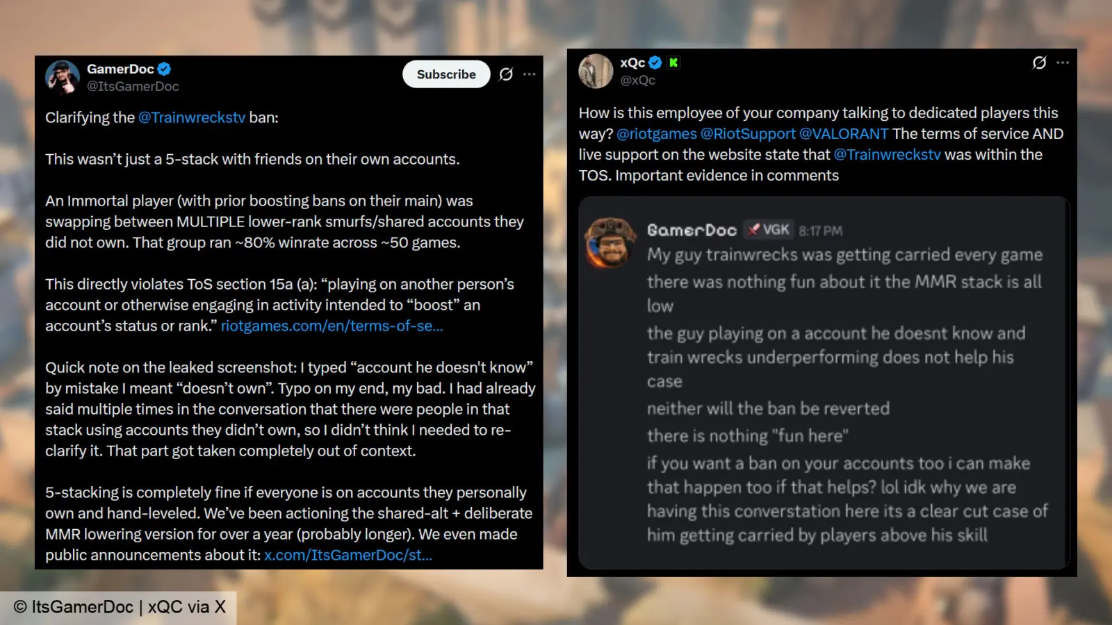 Riot Games clarified that five-stacking requires players to use personally owned and hand-leveled accounts.