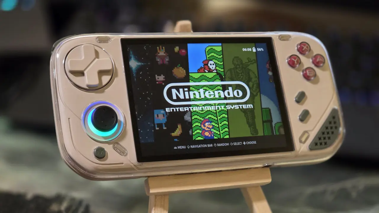 ROCKNIX Custom Firmware Transforms Miniloong Pocket 1 Handheld Performance