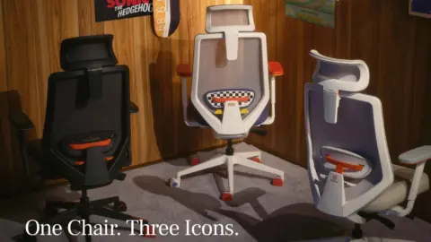 Sega Launches Officially Licensed Ergonomic Desk Chairs Featuring Sonic, Genesis, Dreamcast