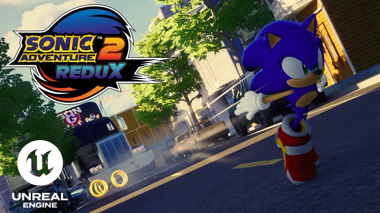 Sonic Adventure 2 Redux Demo 3 Teaser Reveals UE5 Remake Progress