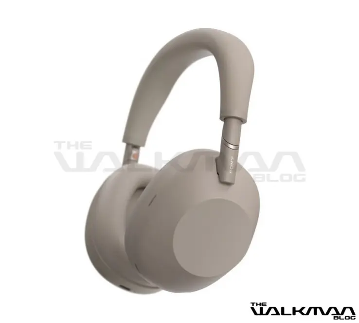 Sony WH-1000XM6 Sandstone color variant headphones