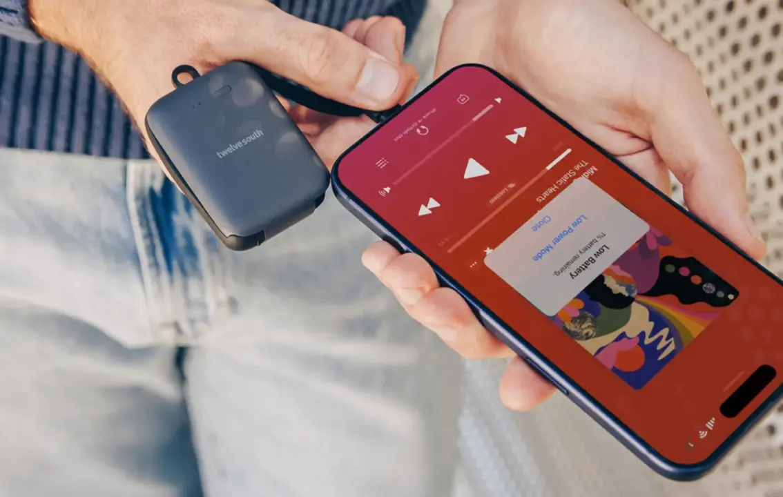 Twelve South Unveils PowerClip: Compact 2,000 mAh Power Bank with Dual USB-C Cables