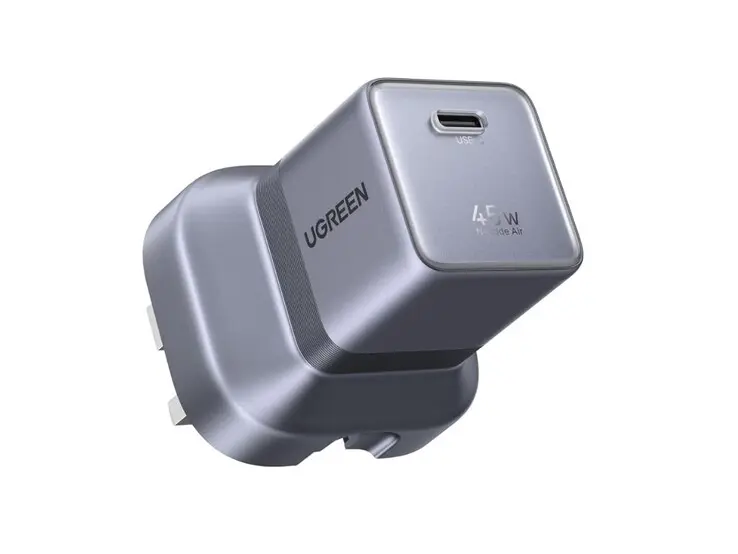 Ugreen Nexode Air 45W Charger compact wall adapter with single USB-C port