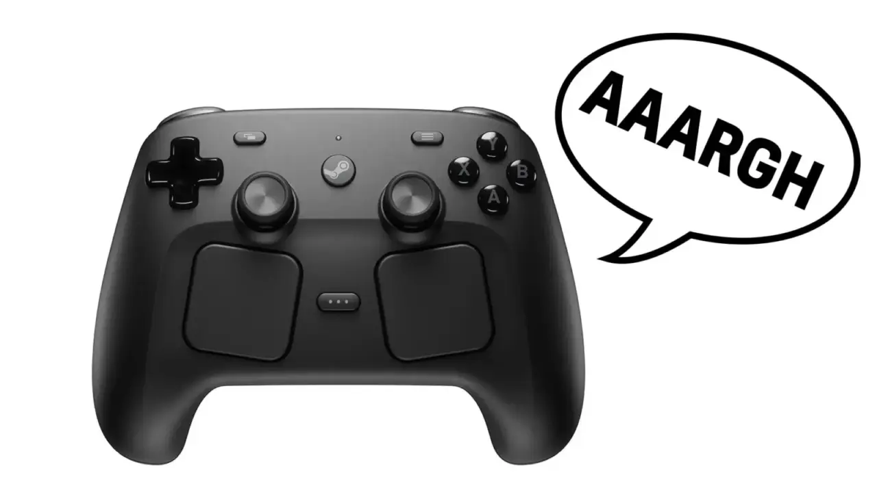 Valve Steam Controller Hidden Easter Egg Plays Wilhelm Scream When Dropped