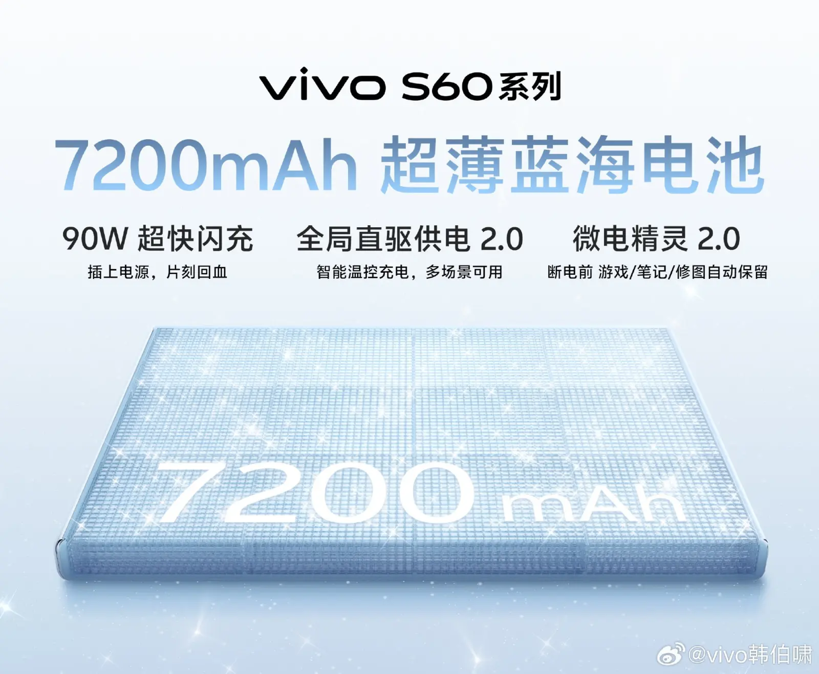Vivo S60e model with ultrasonic fingerprint scanner