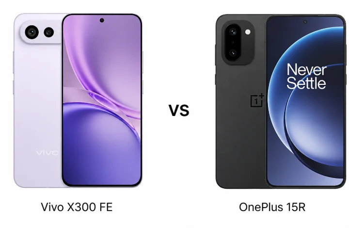 Vivo X300 FE vs OnePlus 15R: Snapdragon 8 Gen 5 Comparison